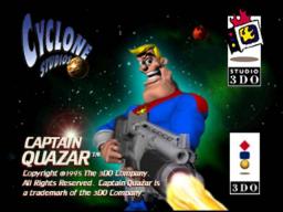 Captain Quazar Title Screen